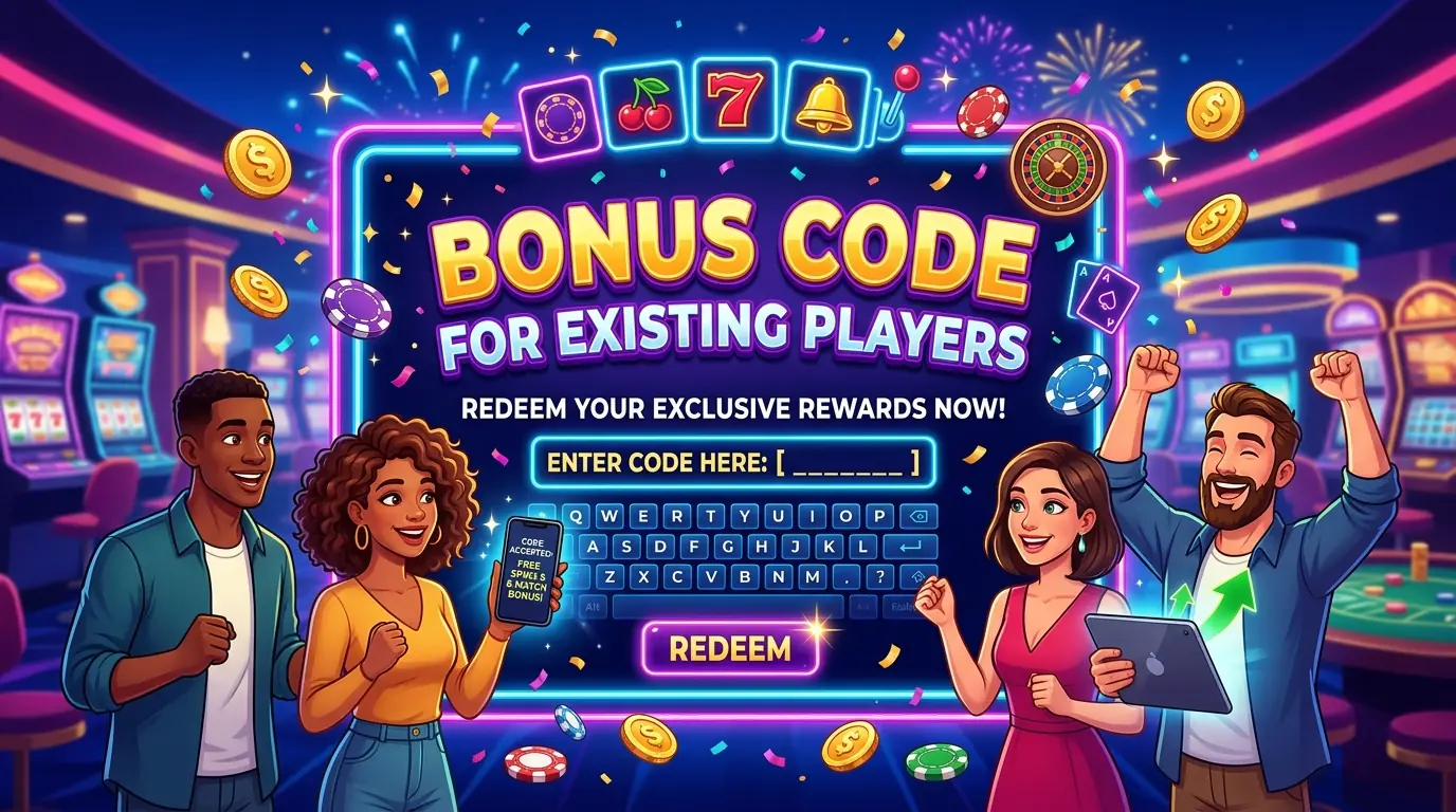 Mrmega casino bonus code for existing players